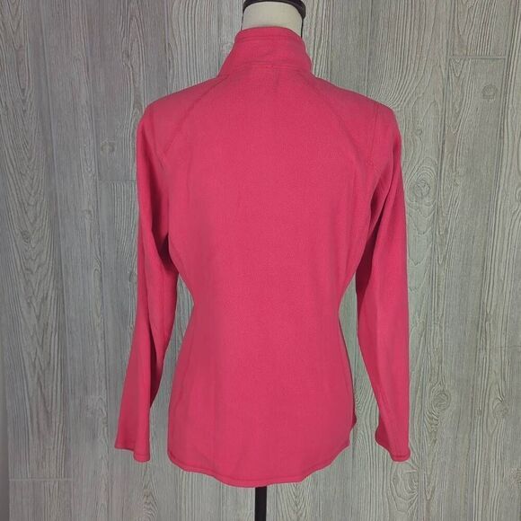 Vintage Y2K The North Face Pink Knit 1/4 Zip Pullover Jacket Winter Ski/Snow S - Picture 3 of 6